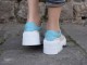 ZERON / BEIGE & BLUE